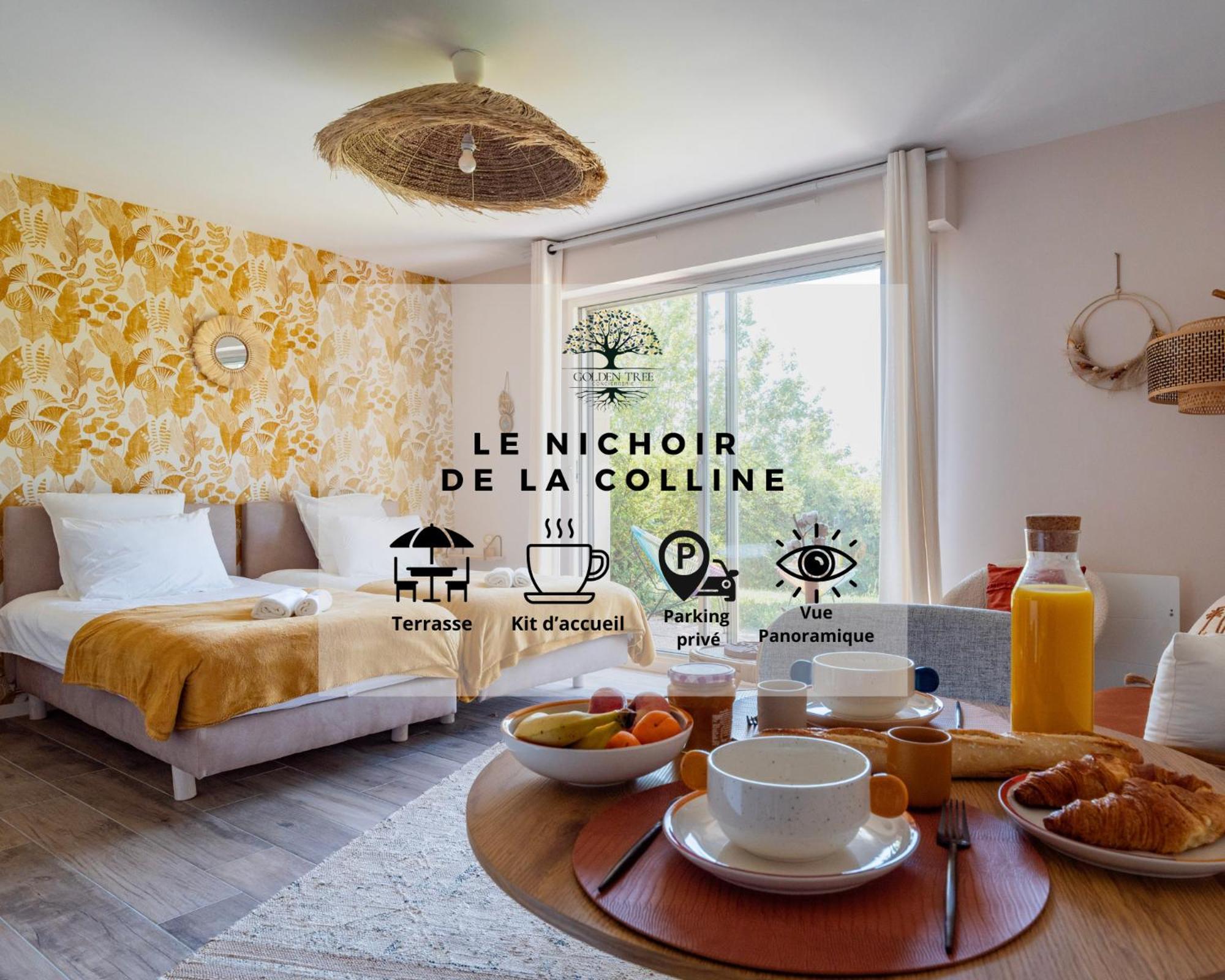 Ferienwohnung Le Nichoir De La Colline - Parking & Wifi Obernai Exterior foto